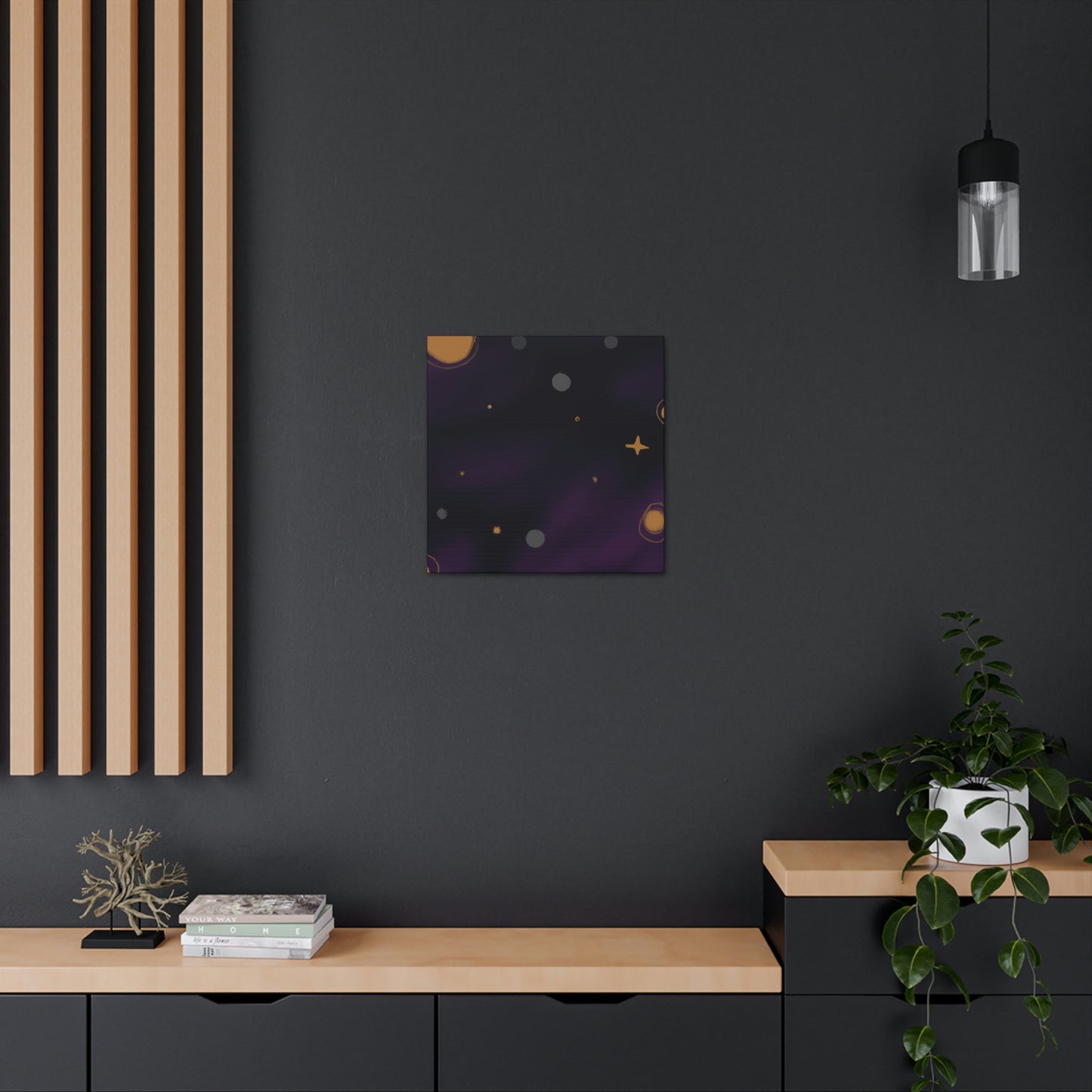 "The Cosmic Skylines" - Canvas