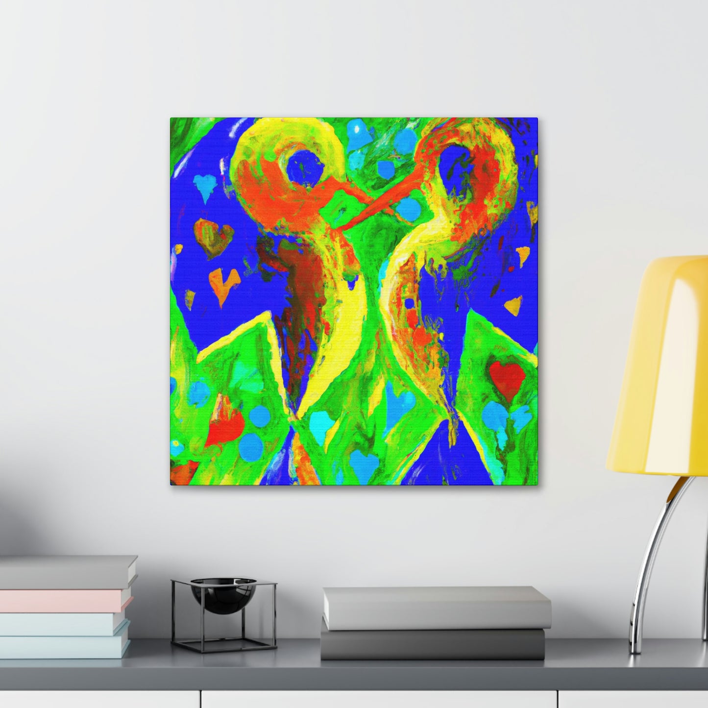 "Love of Hummingbirds". - Canvas