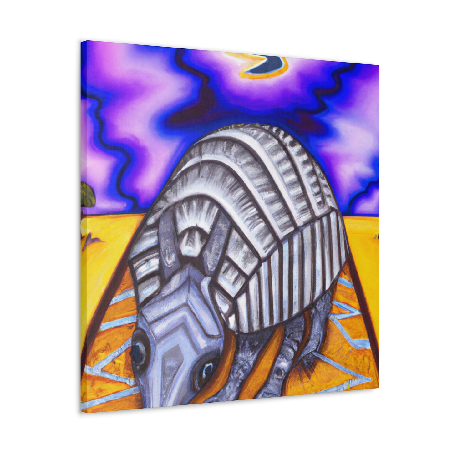 Armadillo in Deco - Canvas