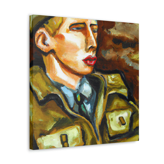 Combat Medic's Courage. - Canvas