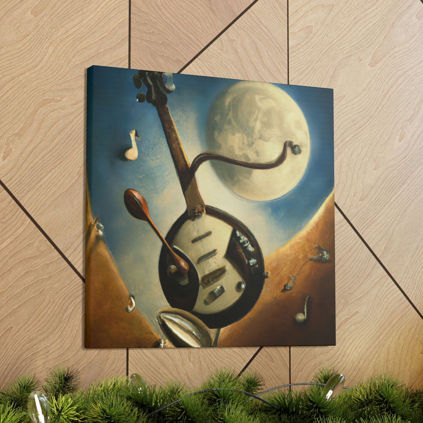 Banjo in Dreamland - Canvas