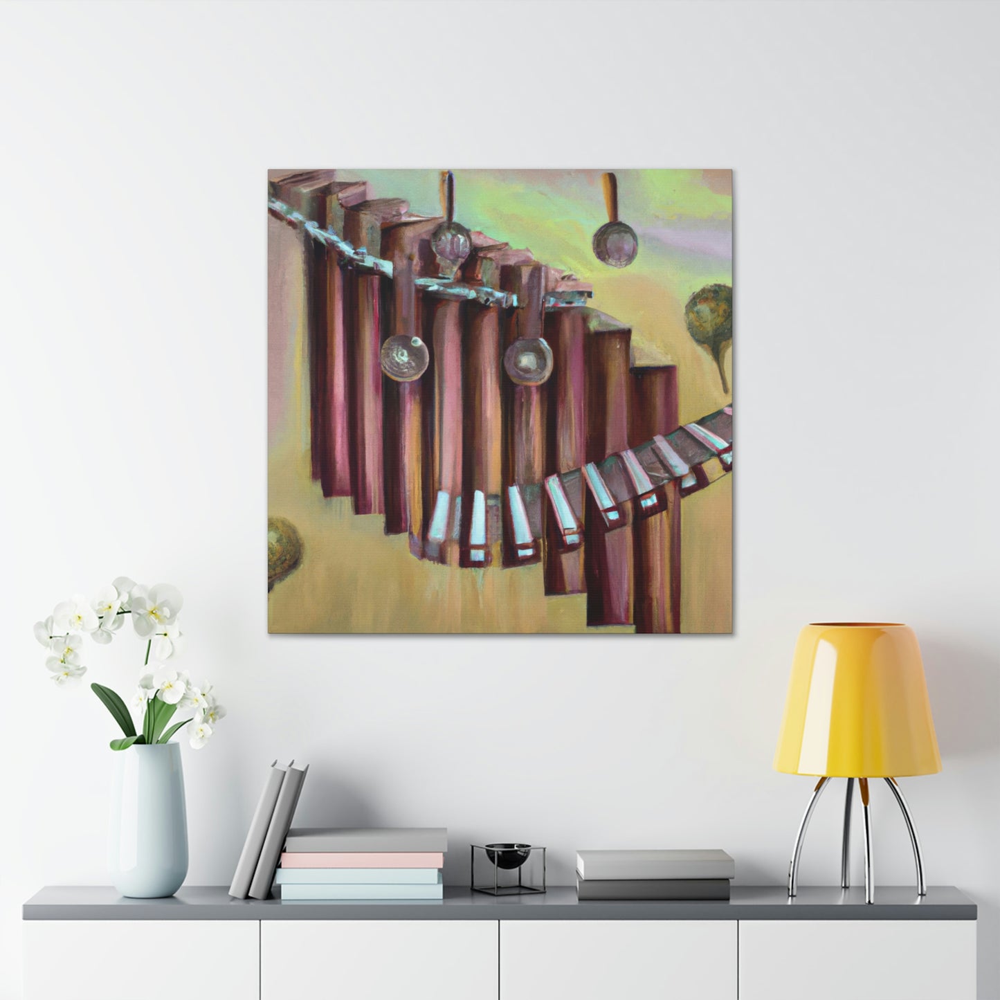 Xylophone in Dreamscape - Canvas