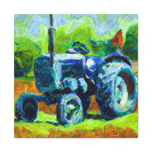 Tractor On the Farm - Canvas