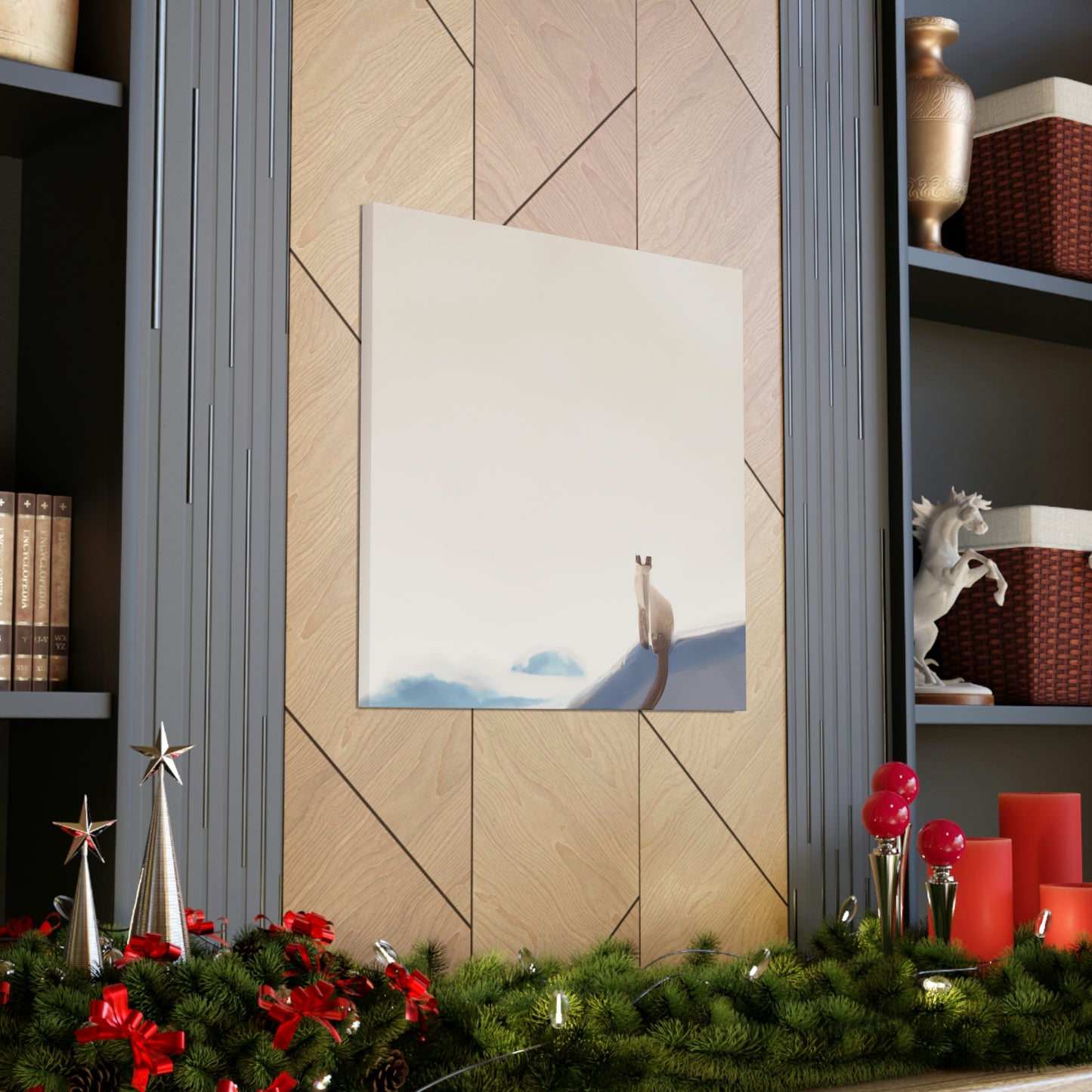 Siamese Simplicity Scene - Canvas