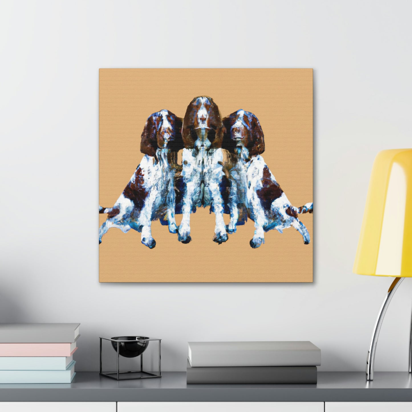 "Proud Springer Spaniel" - Canvas