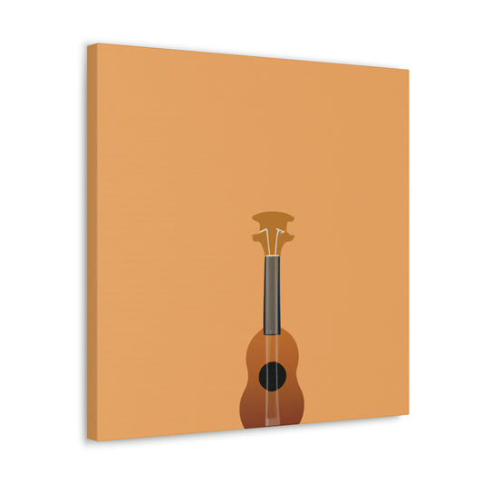 "Ukelele Of Minimalism" - Canvas