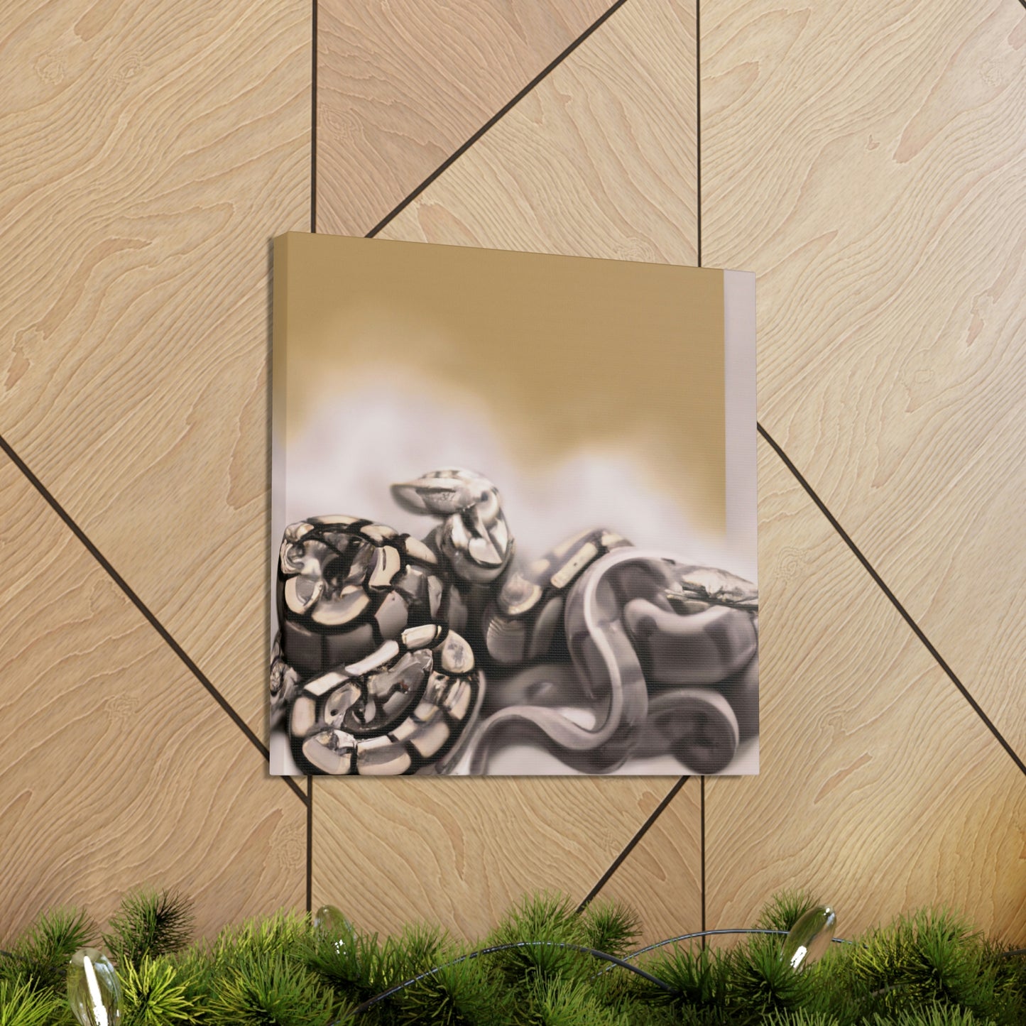 "Snake in Mystic Slumber" - Canvas