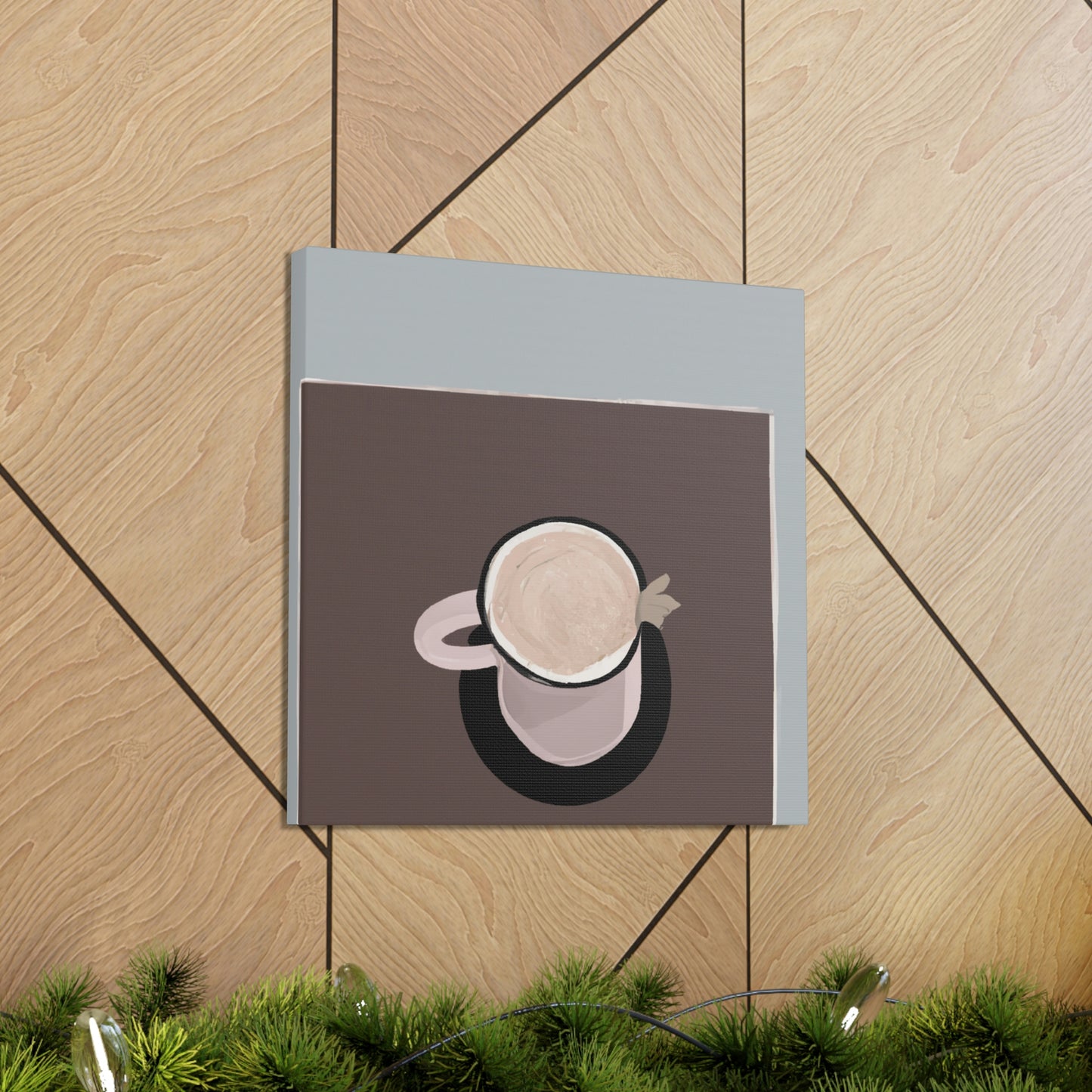 Cappuccino Minimalism - Canvas