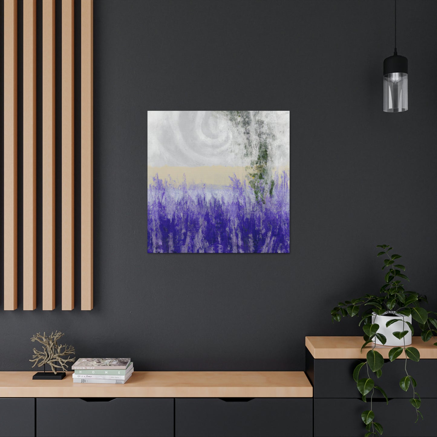 Lavender Dream Eruption - Canvas