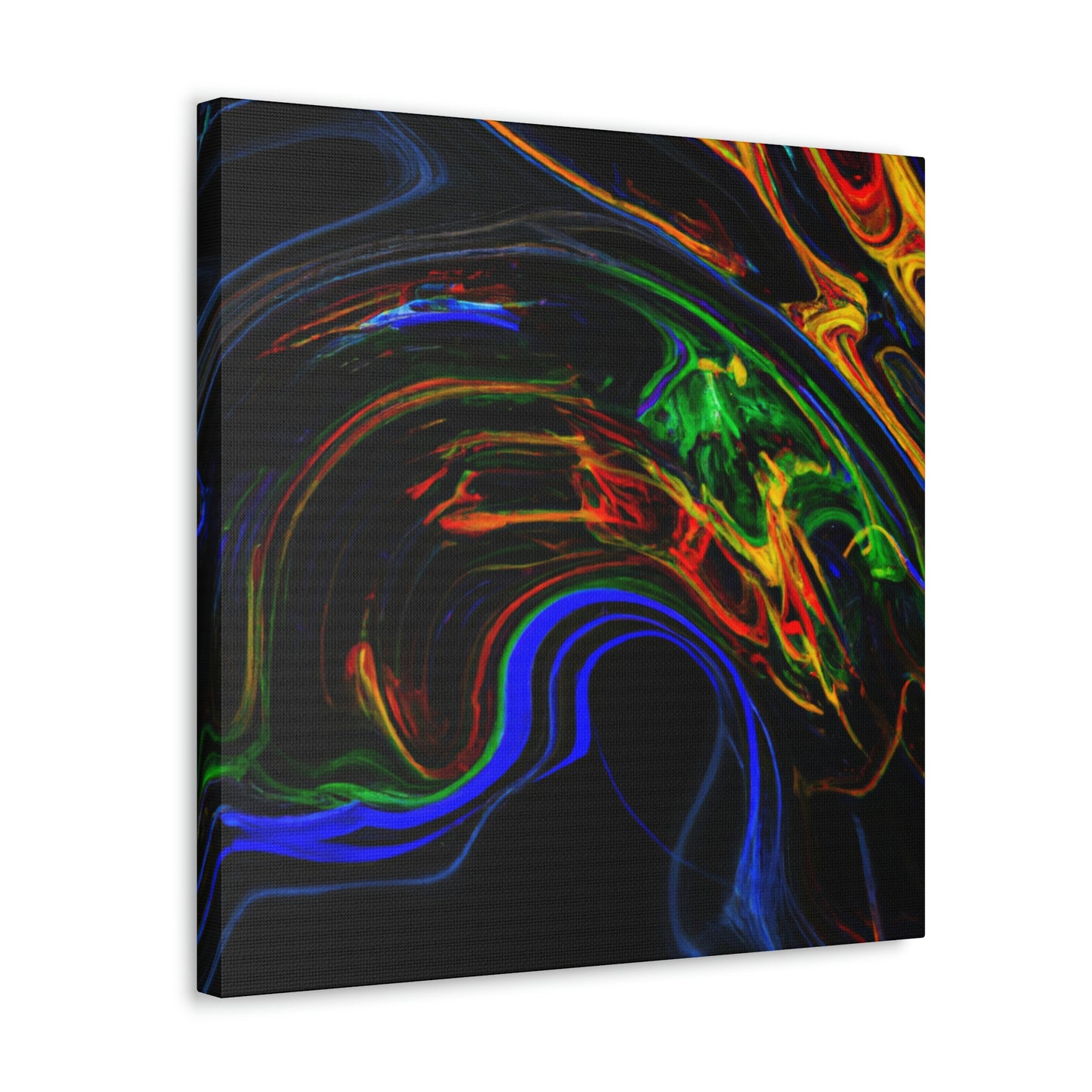 Dawn of Flowing Colors - Canvas