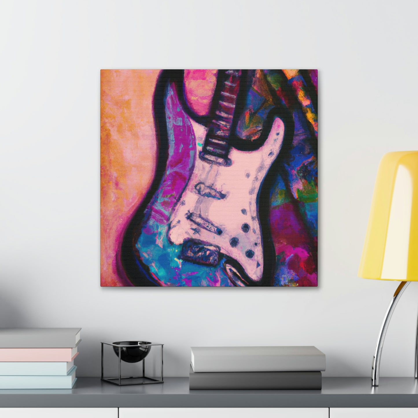 Fender in Abstract Form - Canvas