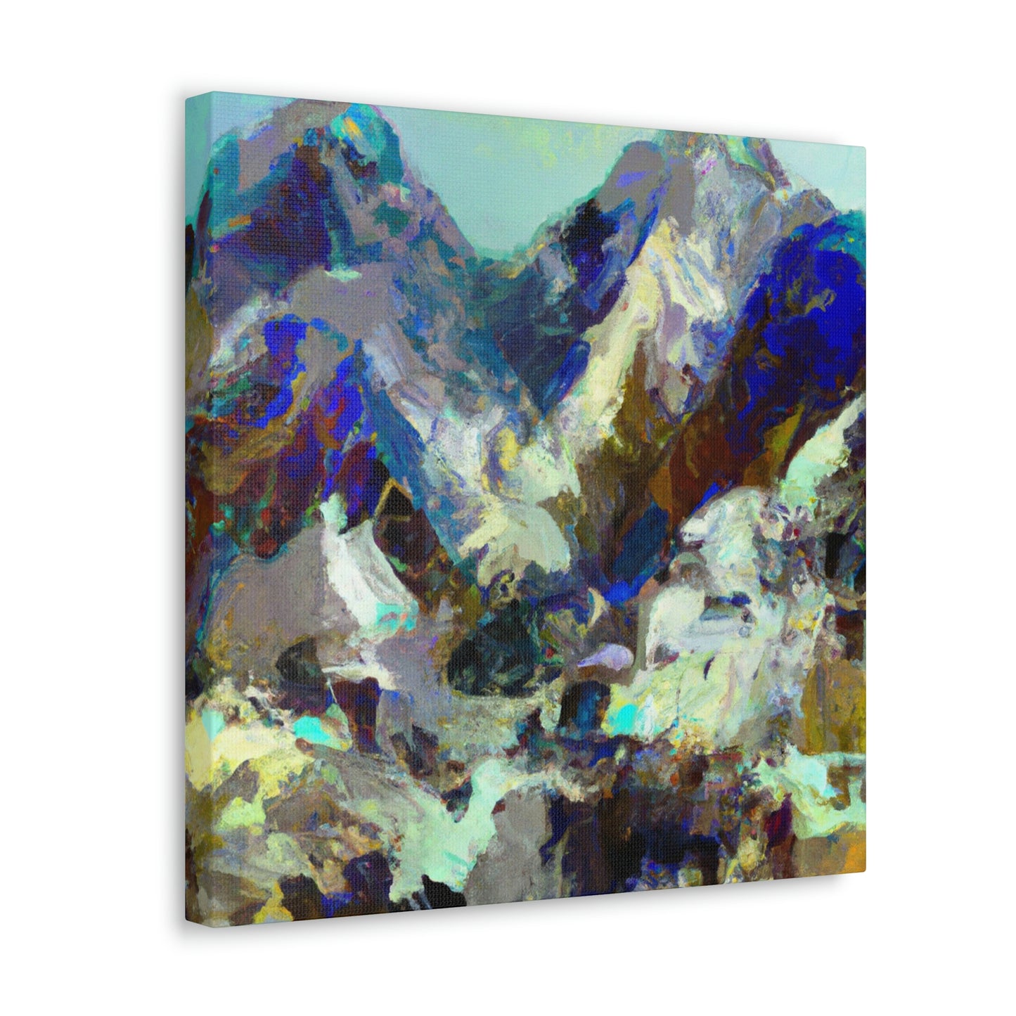 "Mountain Majesty Awaits" - Canvas