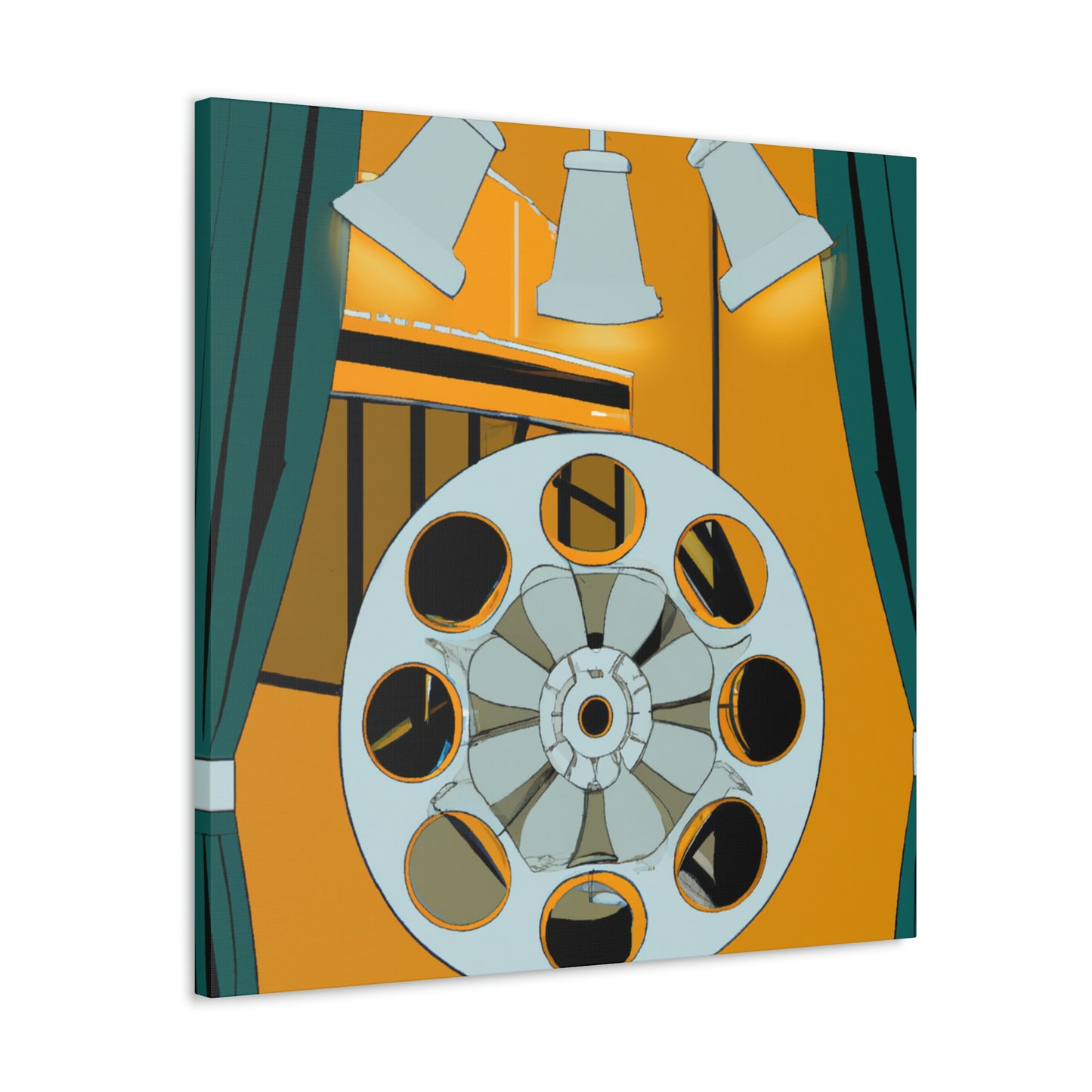 Movie Reels Deco. - Canvas