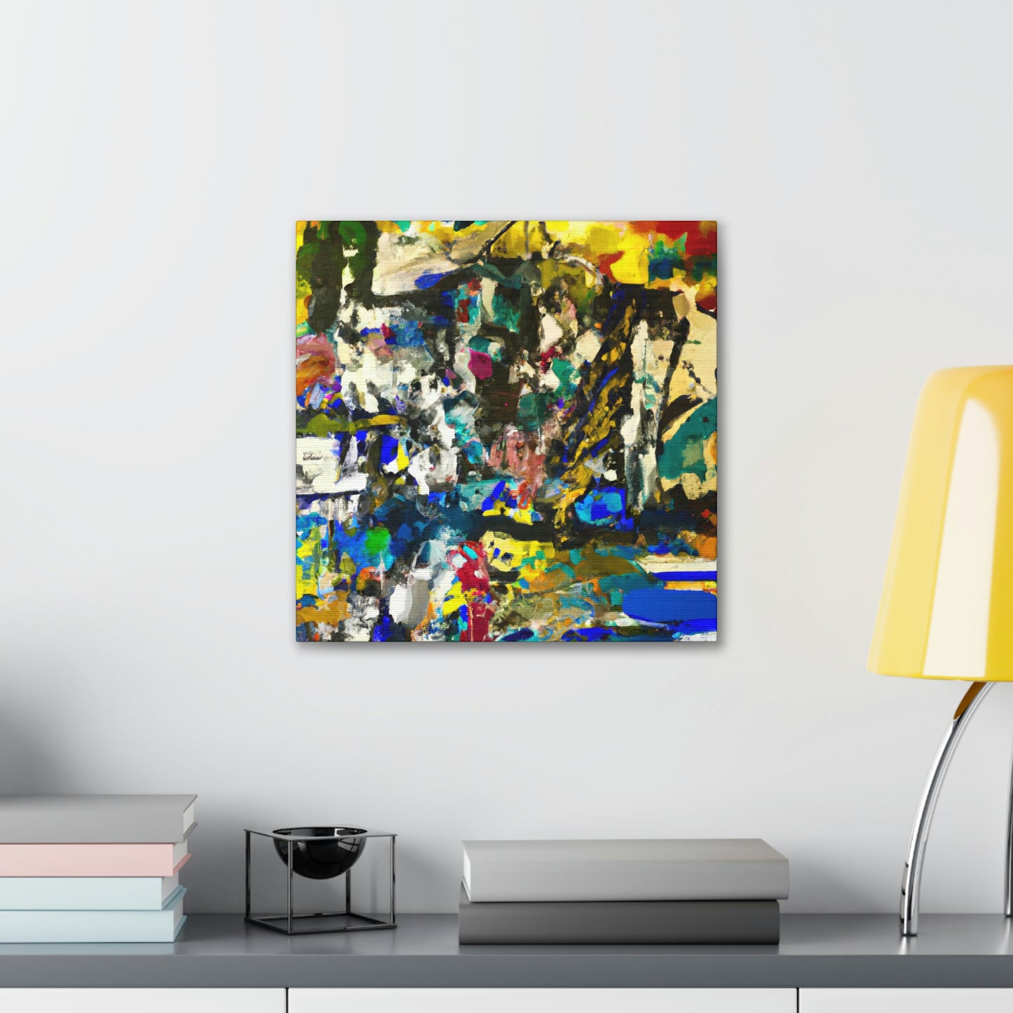 "Dancing Colorful Splendor" - Canvas