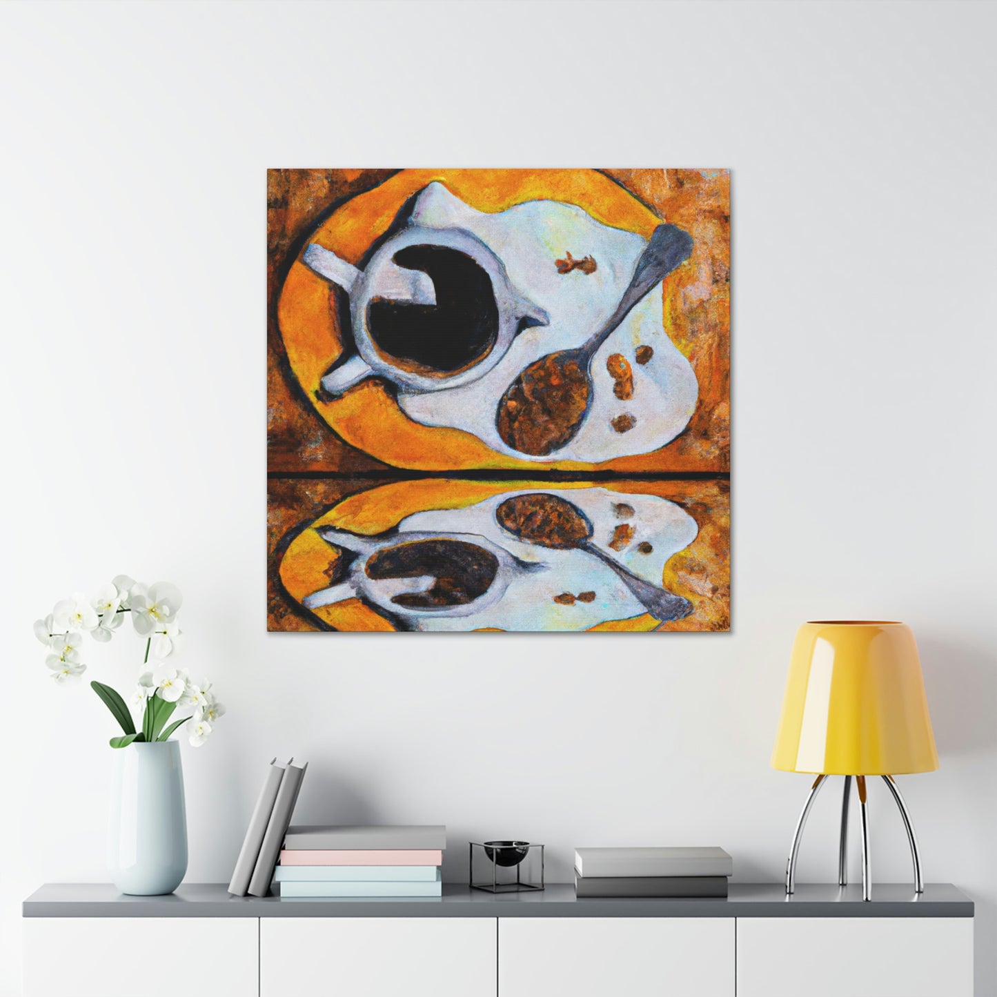 "Coffee: A Modern Expression" - Canvas