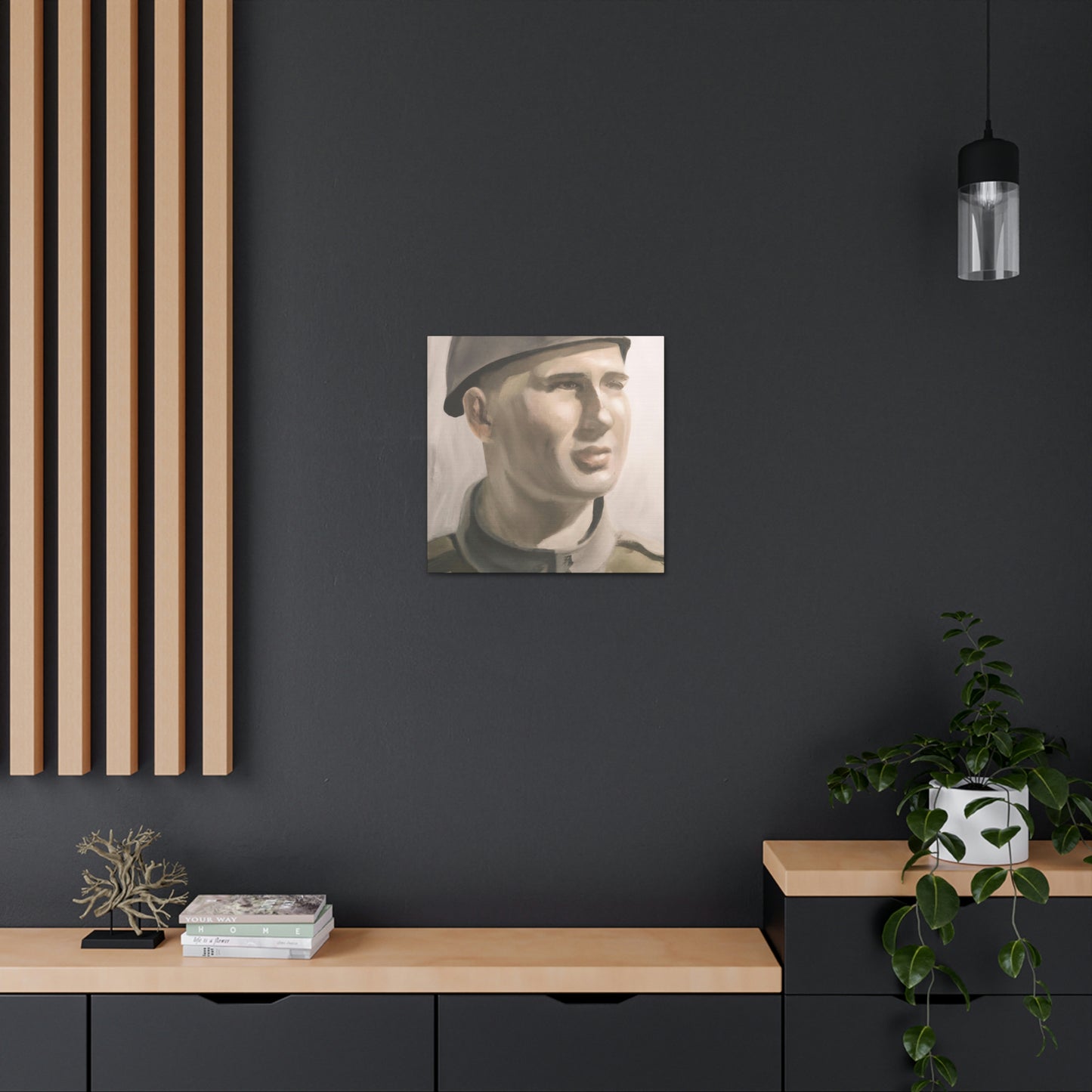 Soldier's Battlefield Glory - Canvas