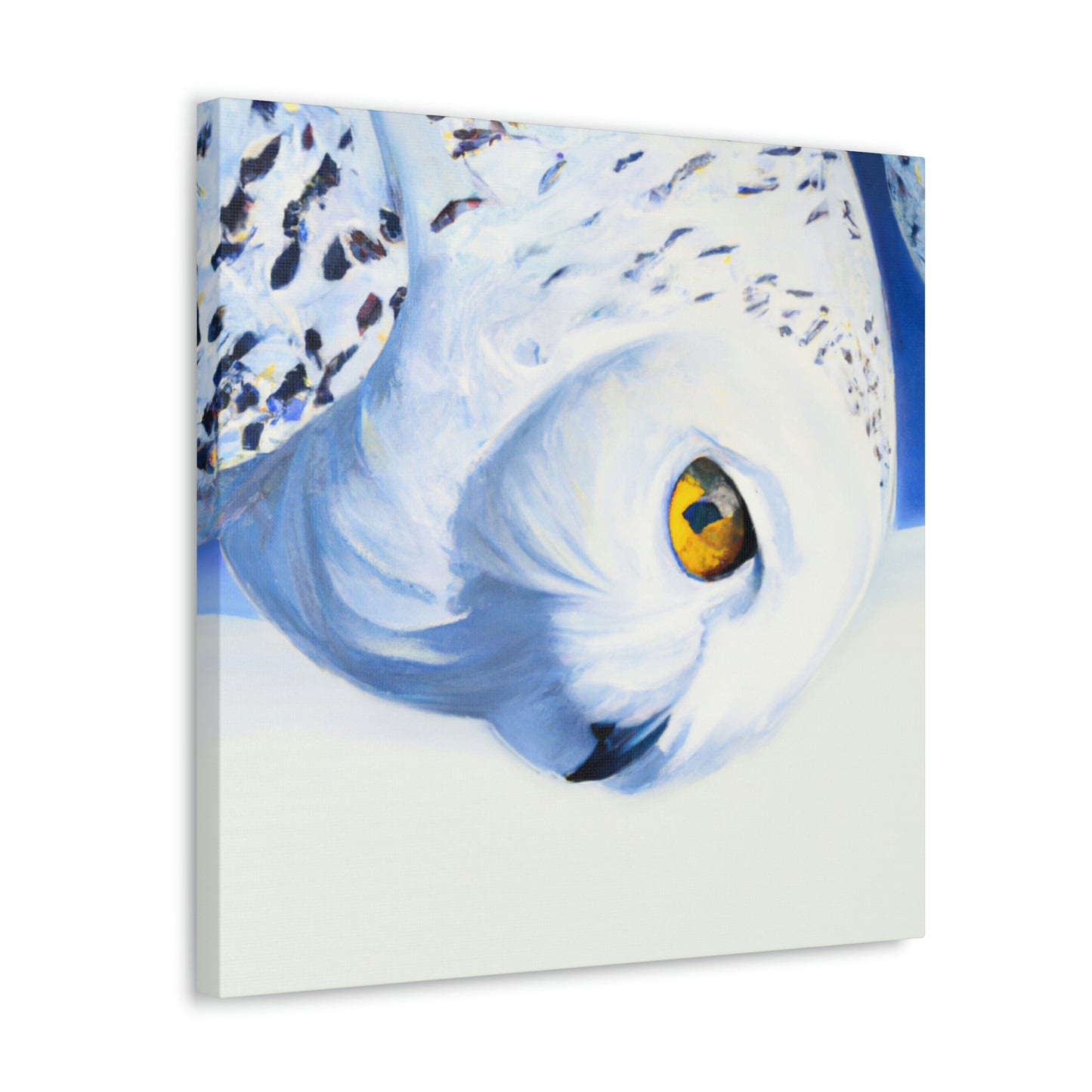 Snowy Owl Splendor - Canvas