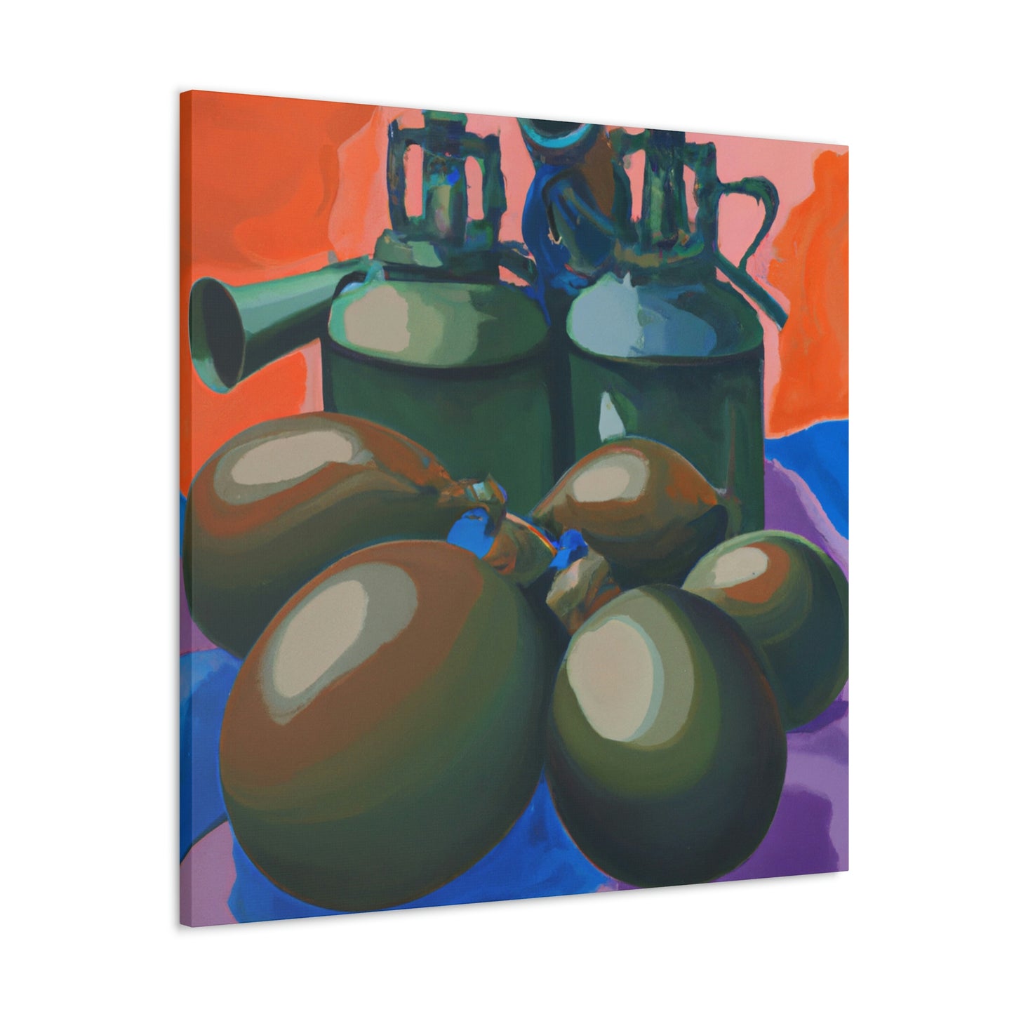 Grenades in Fauvism - Canvas