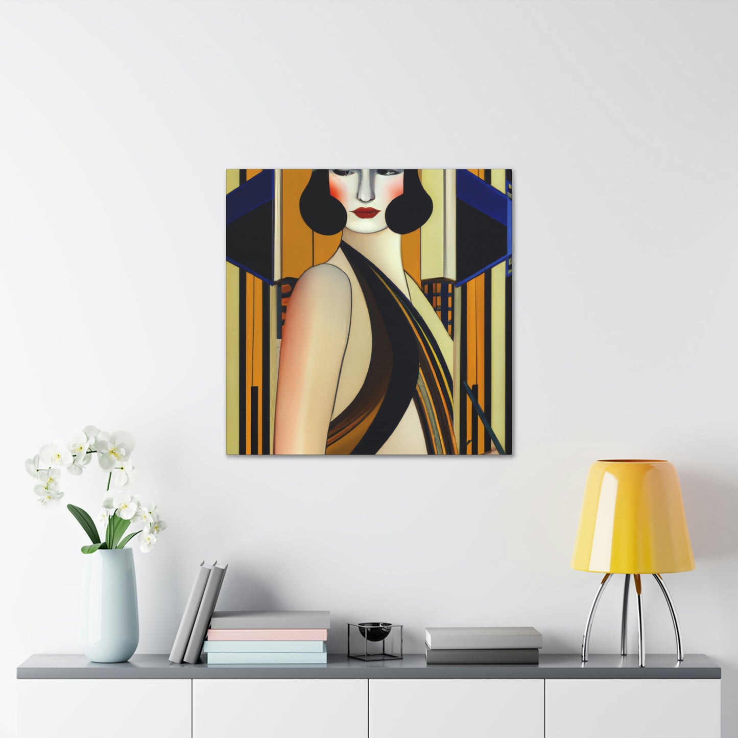 "Deco Reborn Grandeur" - Canvas