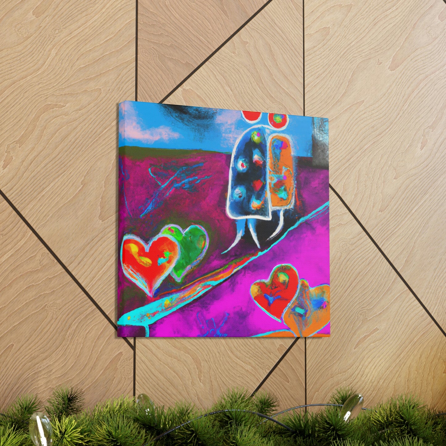 Love's Valiant Journey - Canvas