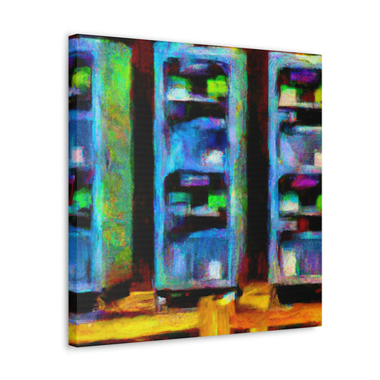 "Digital Tech Impressionism" - Canvas