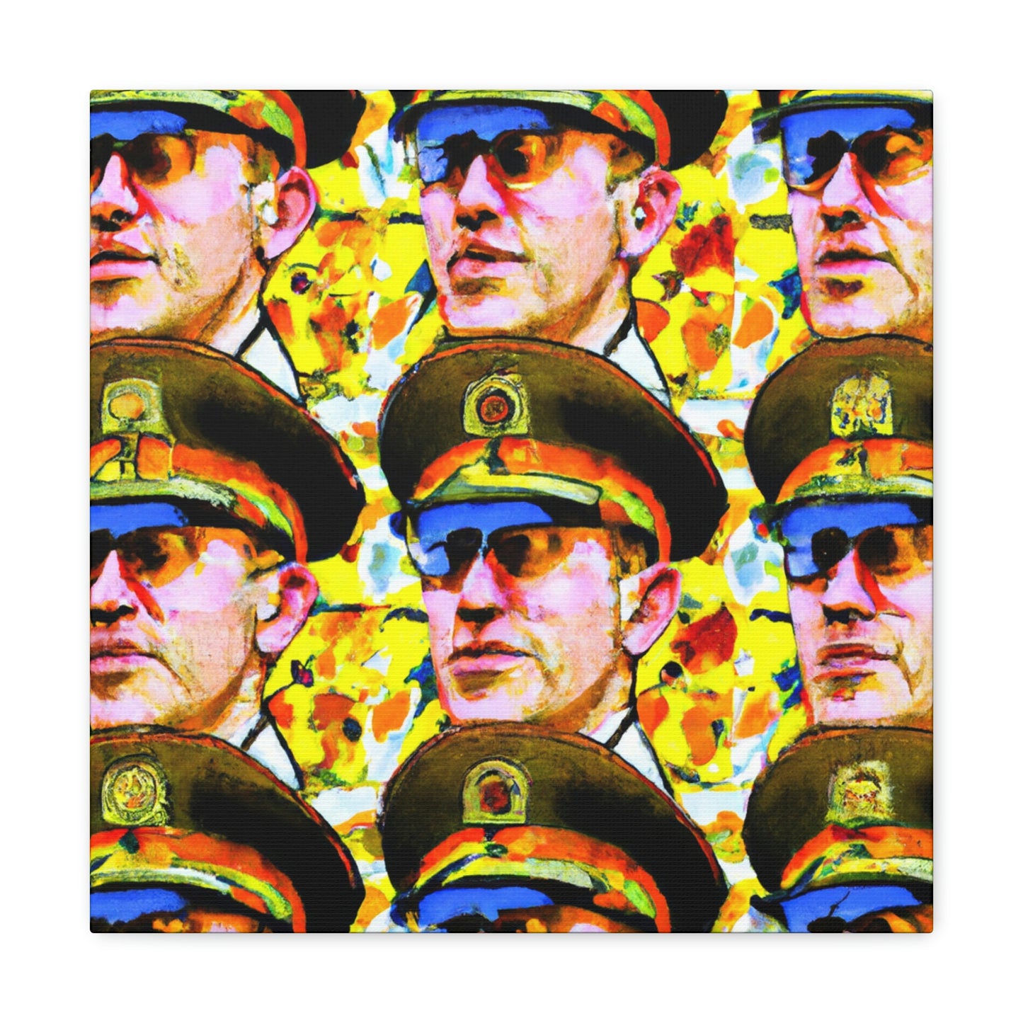 "Intelligence Analyst Pop Art" - Canvas