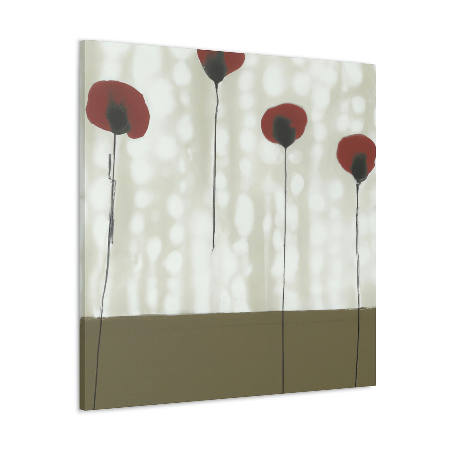 Poppies in Reflection - Canvas