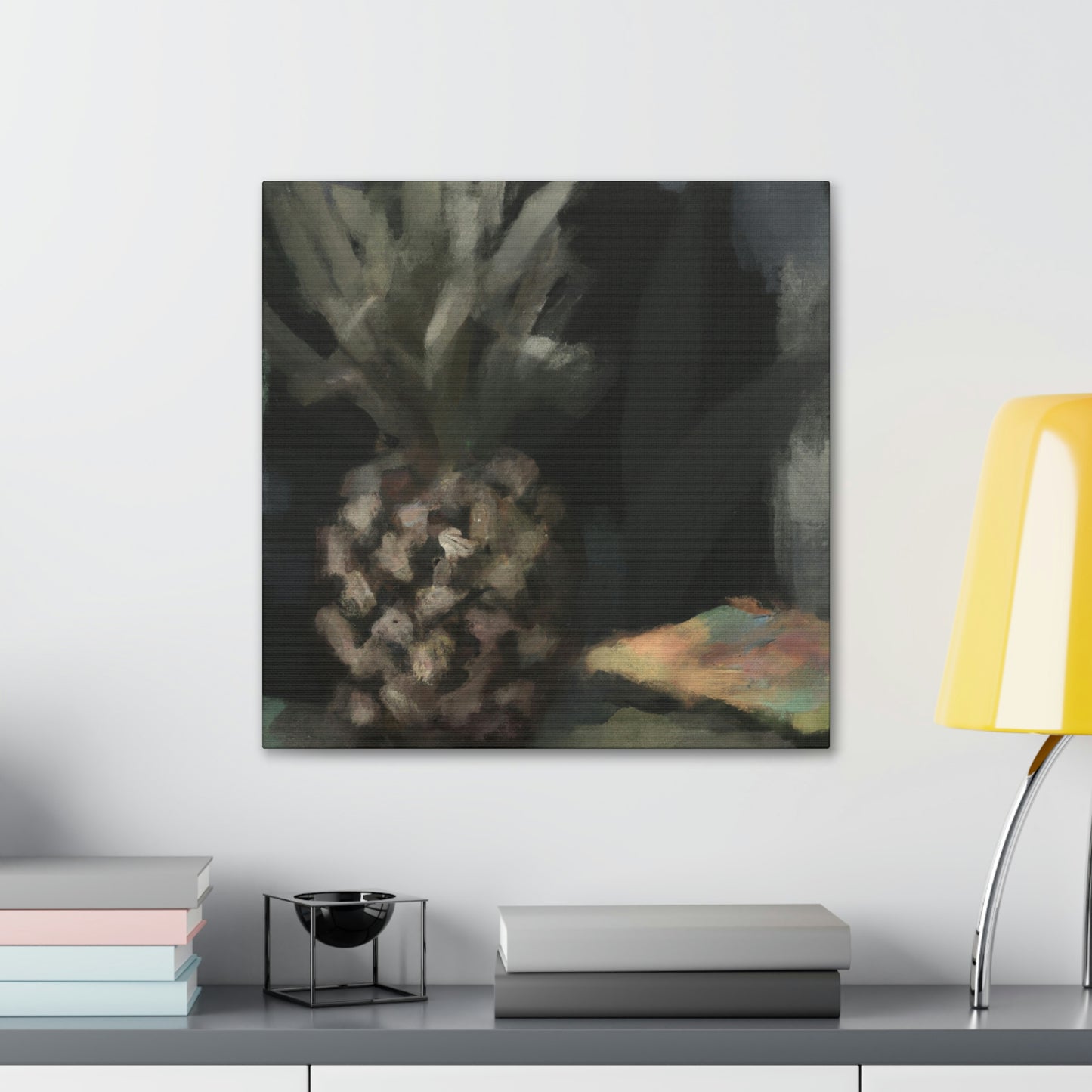 "Pineapple in Expressionism" - Canvas