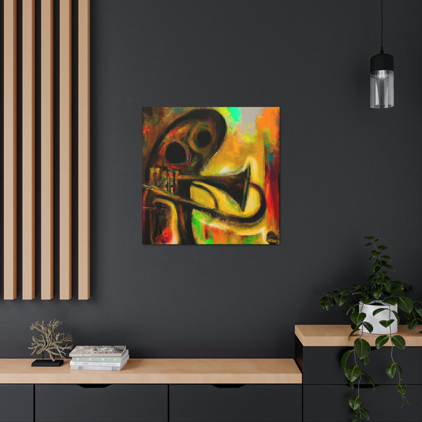 Trumpet of Abstraction - Canvas