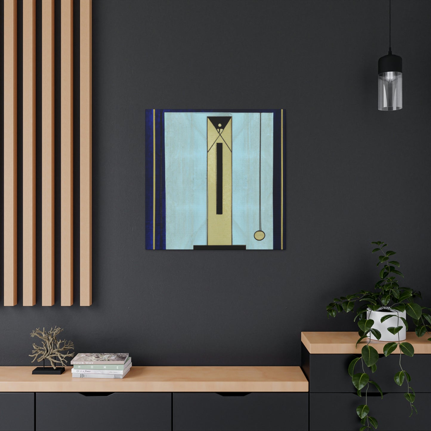 "Gilded Jazz Symphony" - Canvas