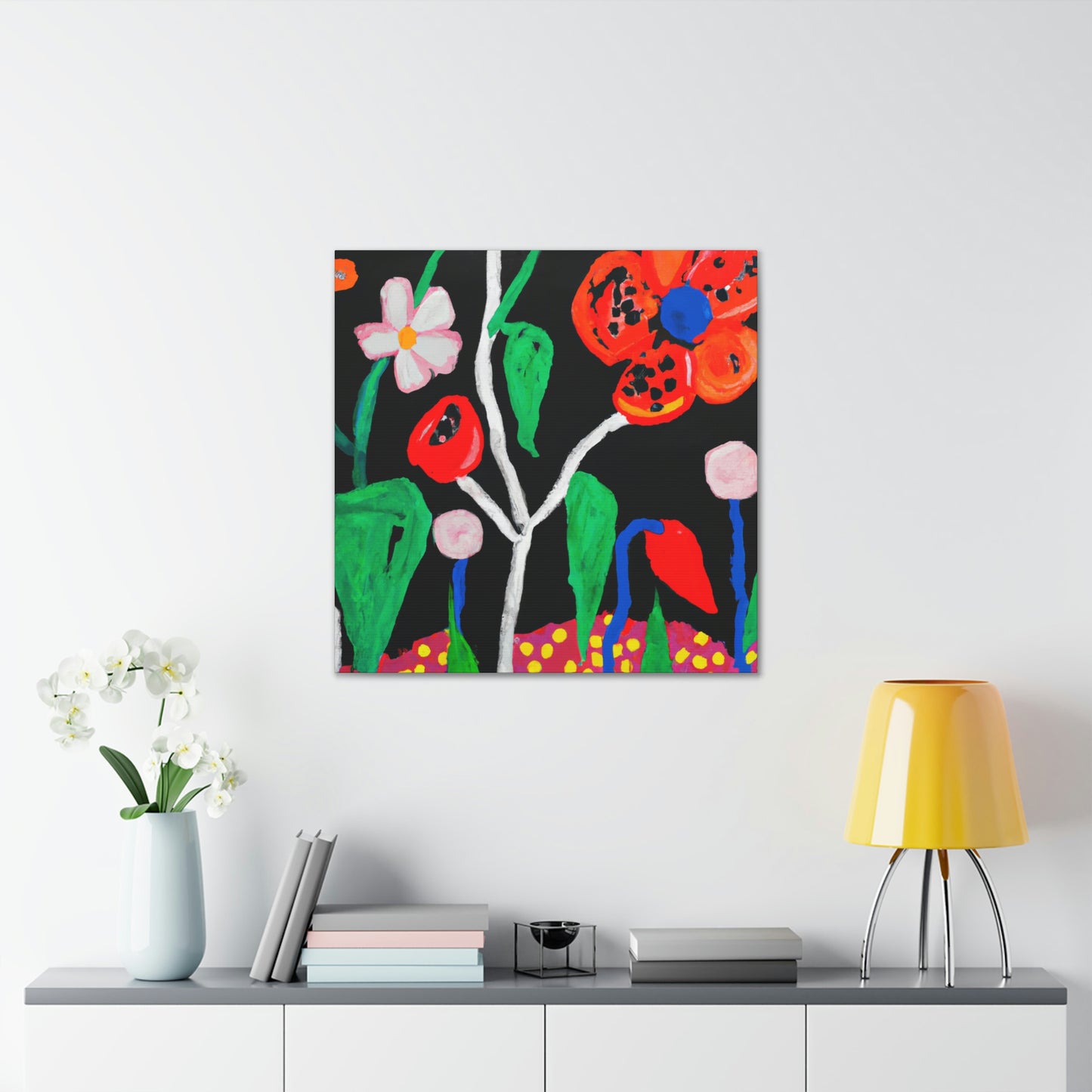 "Poppy in Expressionism" - Canvas