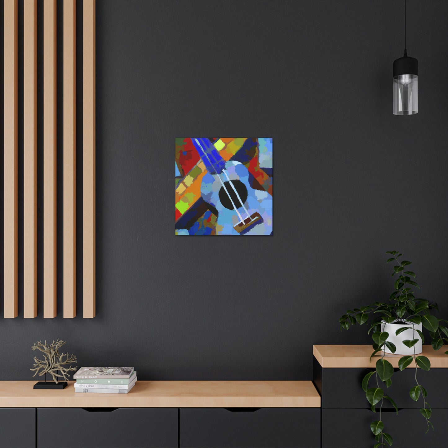 Ukelele in Harmony - Canvas