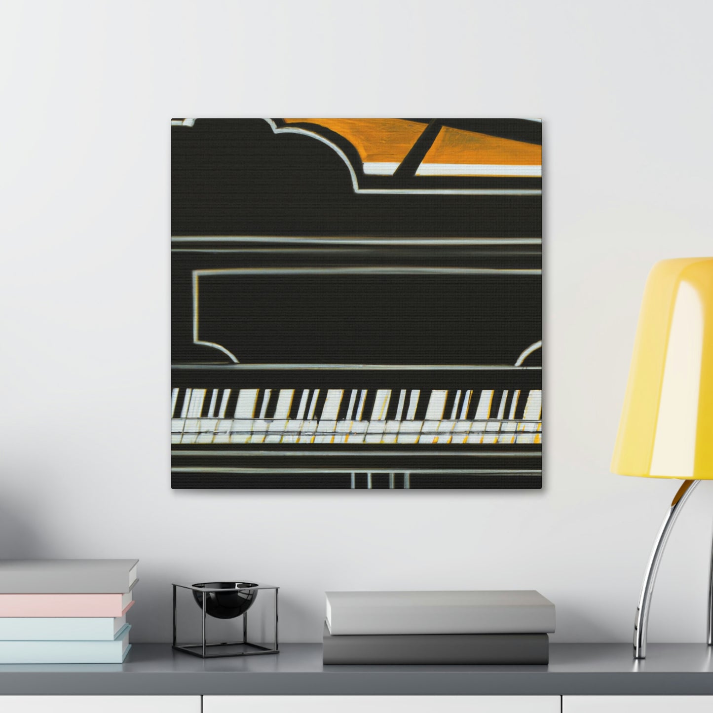 "Piano of Silken Strings" - Canvas