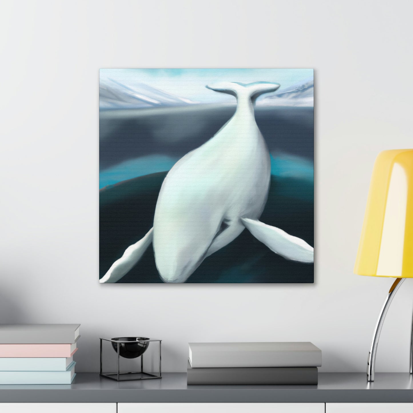 "Bowhead Whale Migration" - Canvas