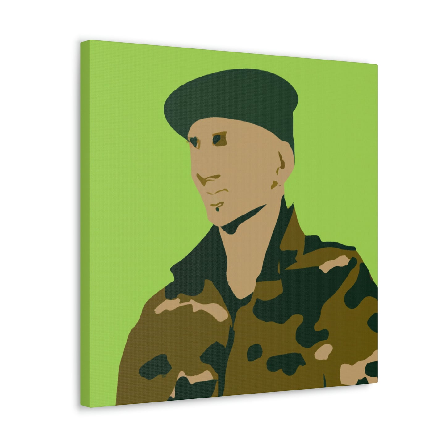 "Honoring The Supply Sergeant" - Canvas