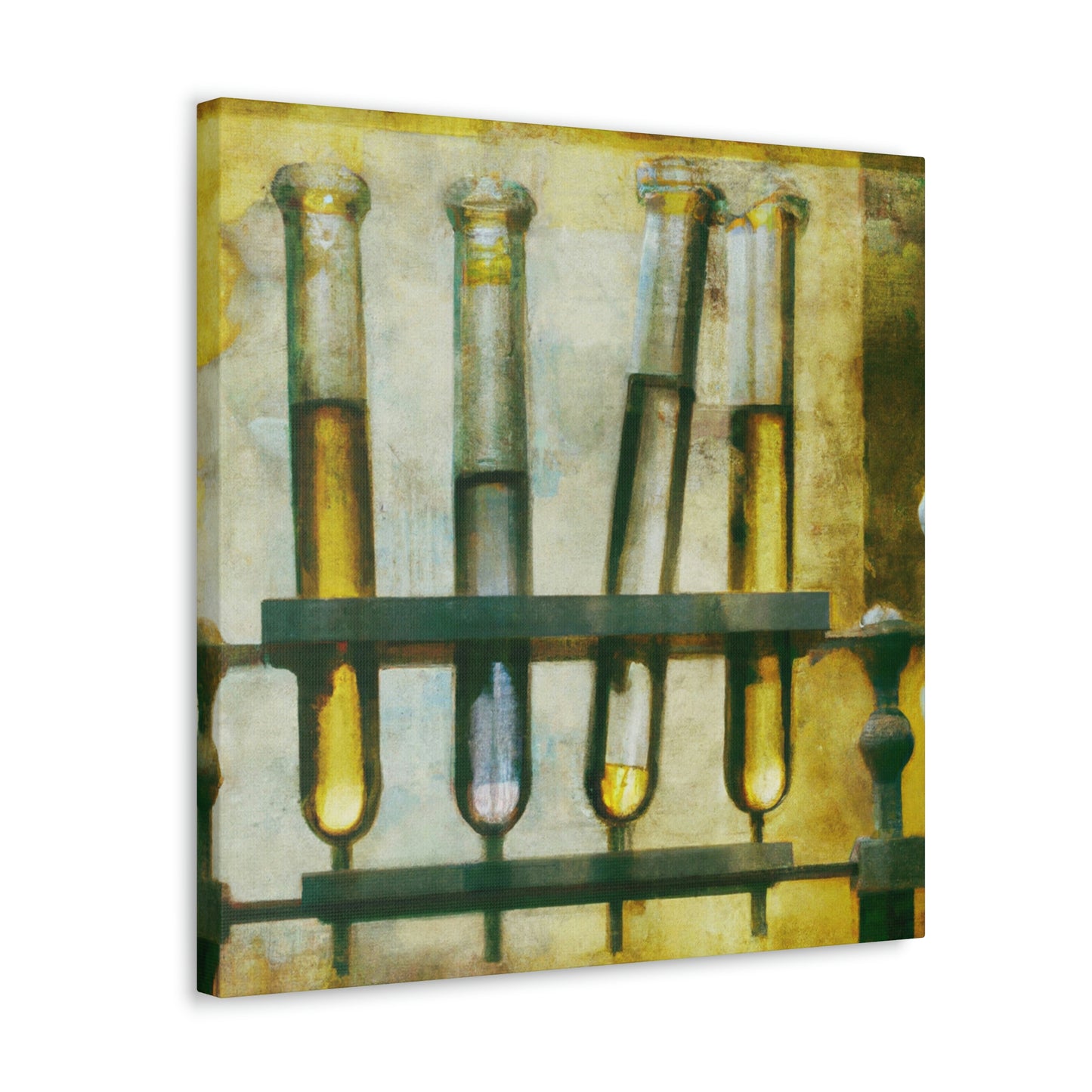 "Test Tube Alchemy Vision" - Canvas