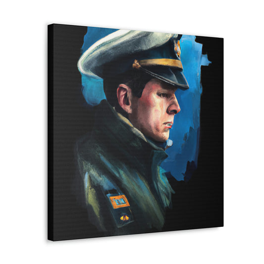 "Glorious Naval Aviator" - Canvas