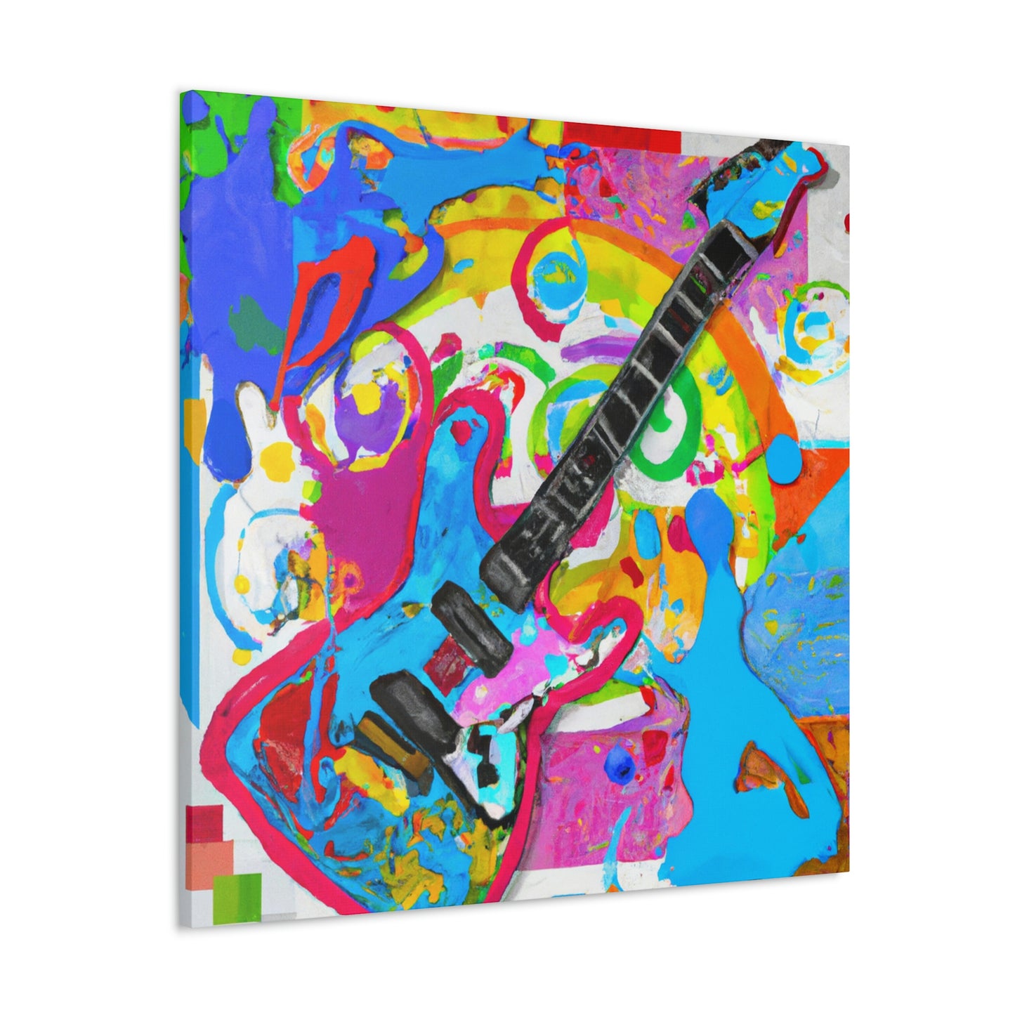 Electric Guitar Jolt - Canvas