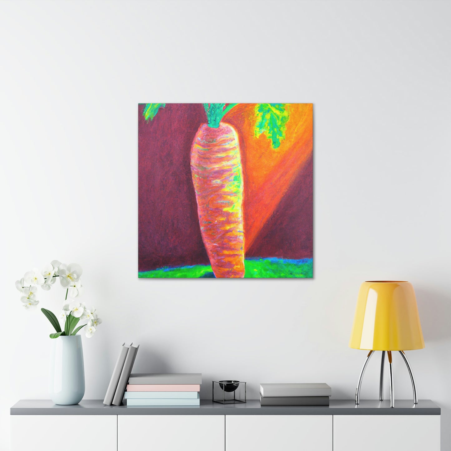 A Carrot's Dreamscape - Canvas