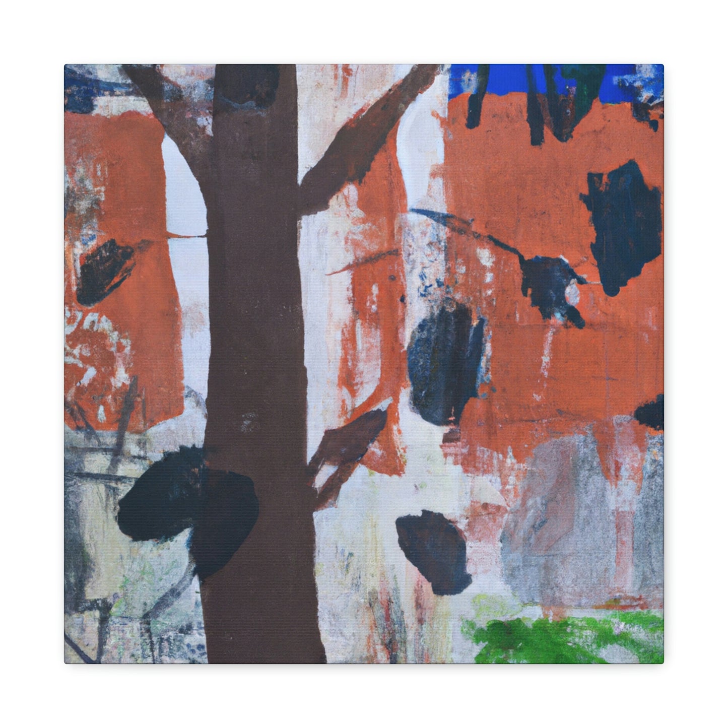 "Beech Tree Expressionism" - Canvas