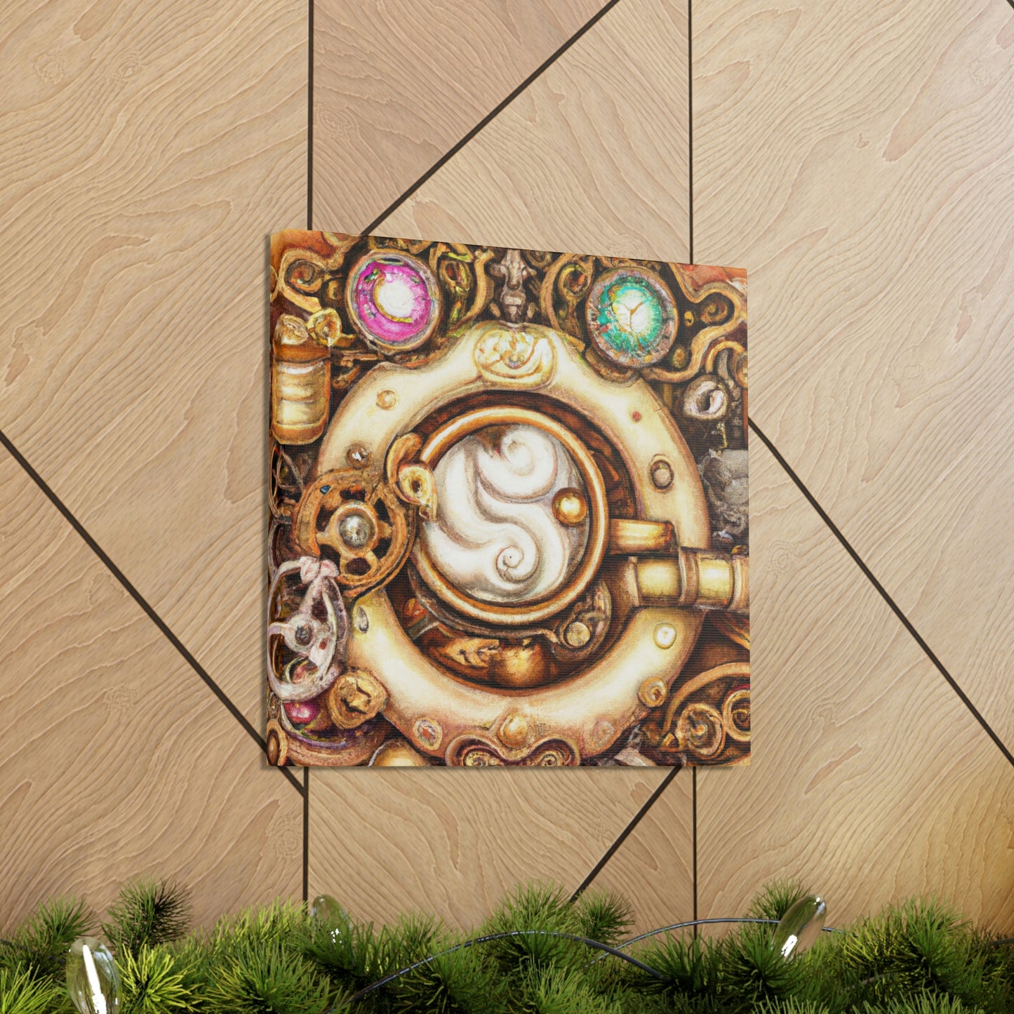 Cappuchino Steampunk Dream - Canvas