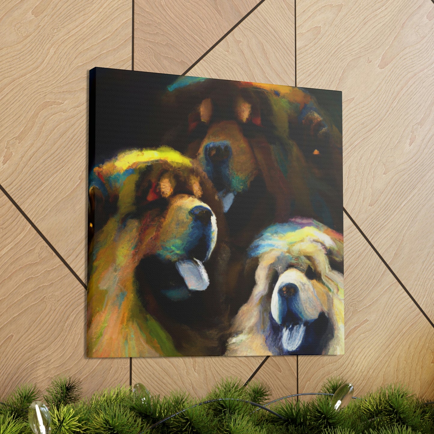 Tibetan Mastiff Canvas - Canvas