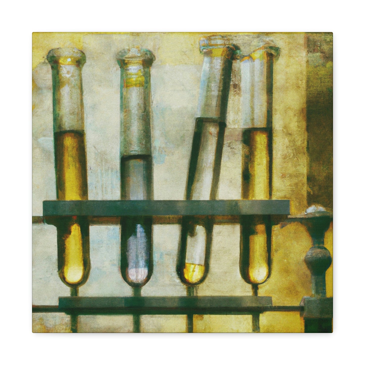 "Test Tube Alchemy Vision" - Canvas