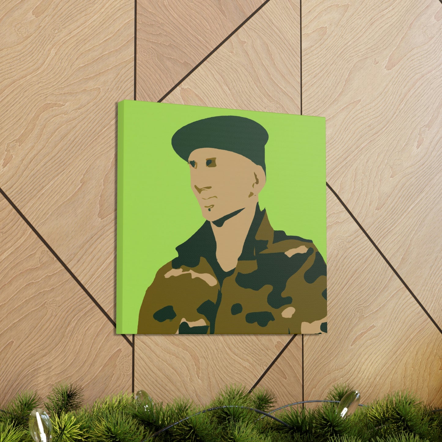 "Honoring The Supply Sergeant" - Canvas