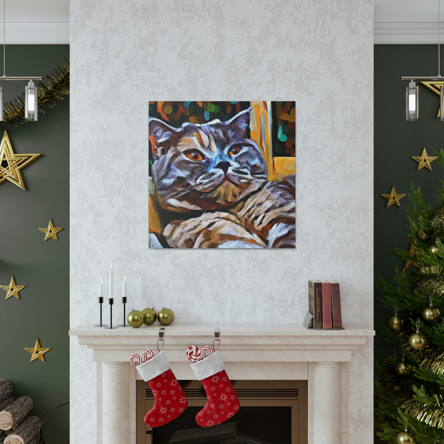 British Shorthair Impression - Canvas