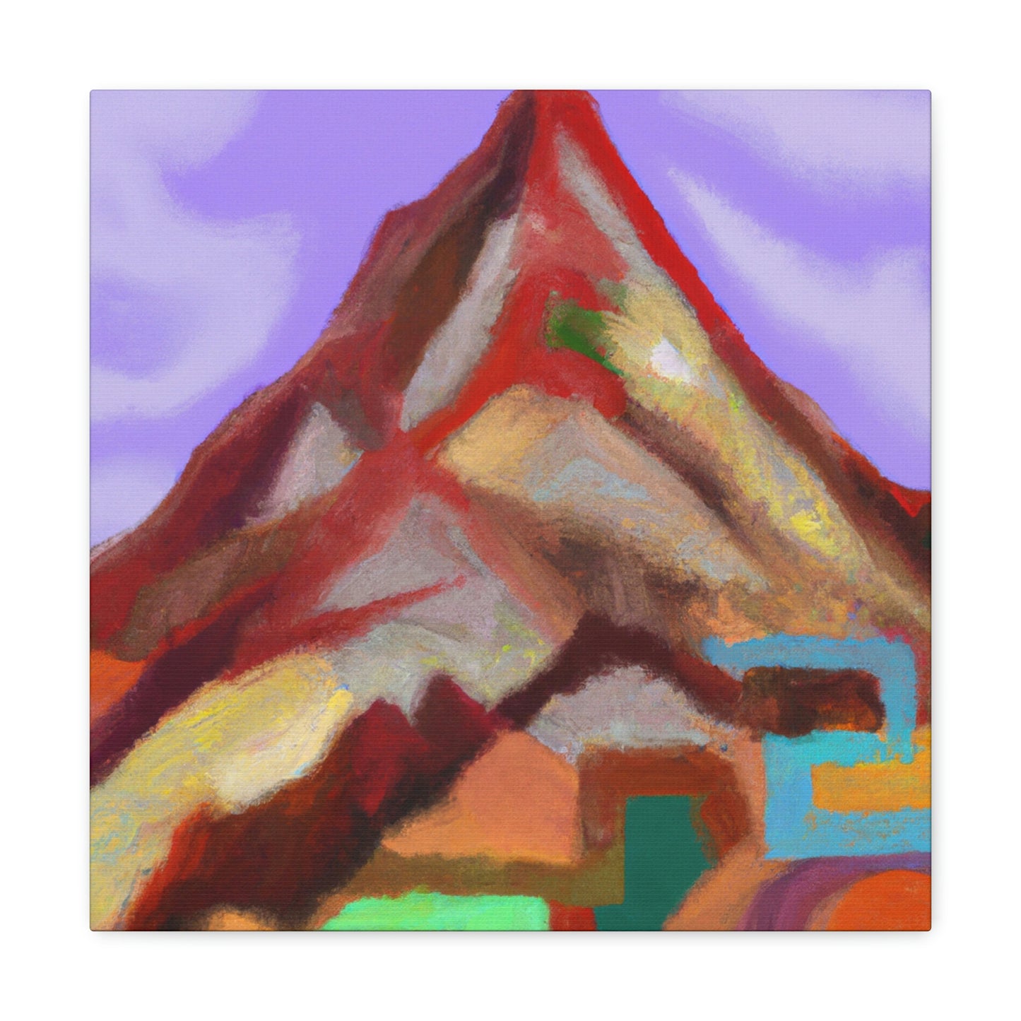 Mountain Majesty Painting - Canvas