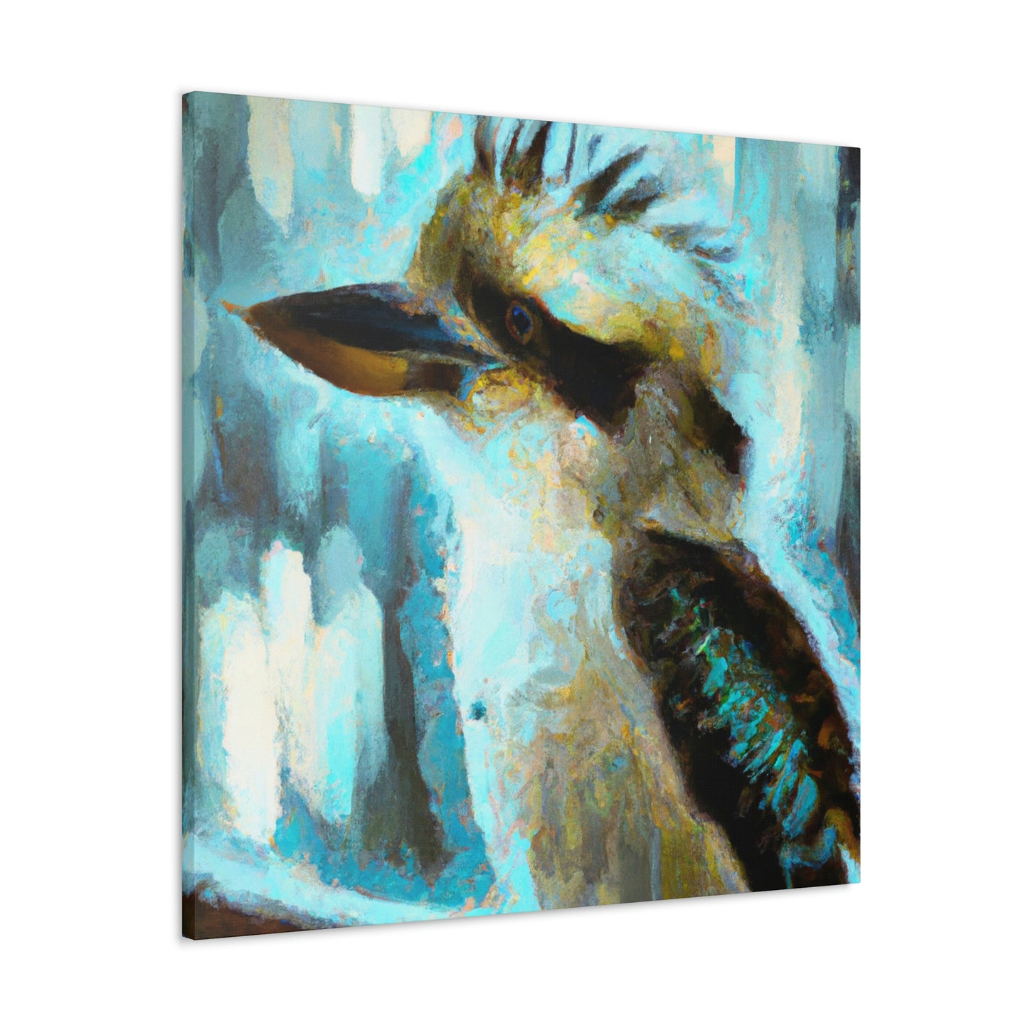 Kookaburra in Flight - Canvas