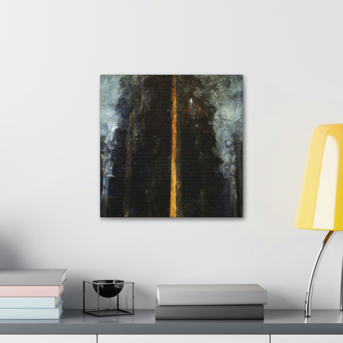 "Sequoia in Moonlight" - Canvas