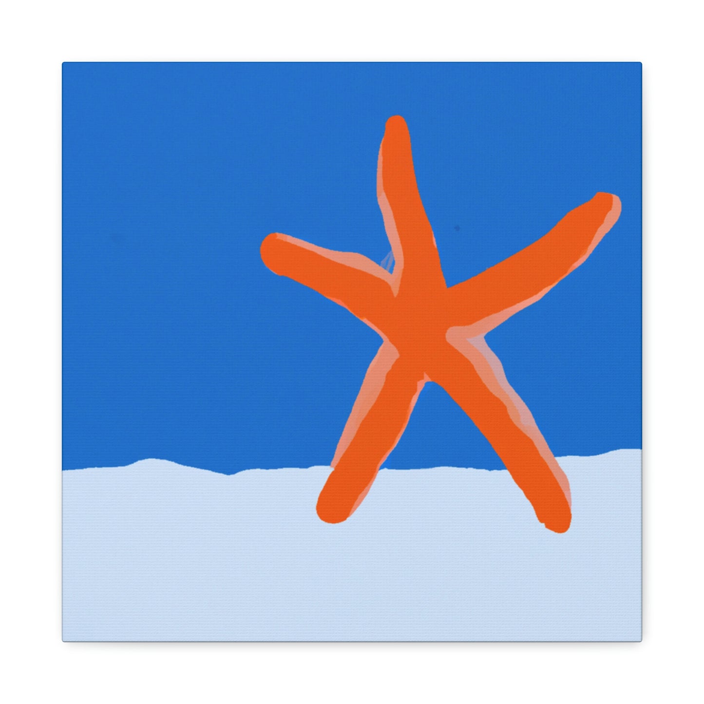 "Starfish in Minimalism" - Canvas