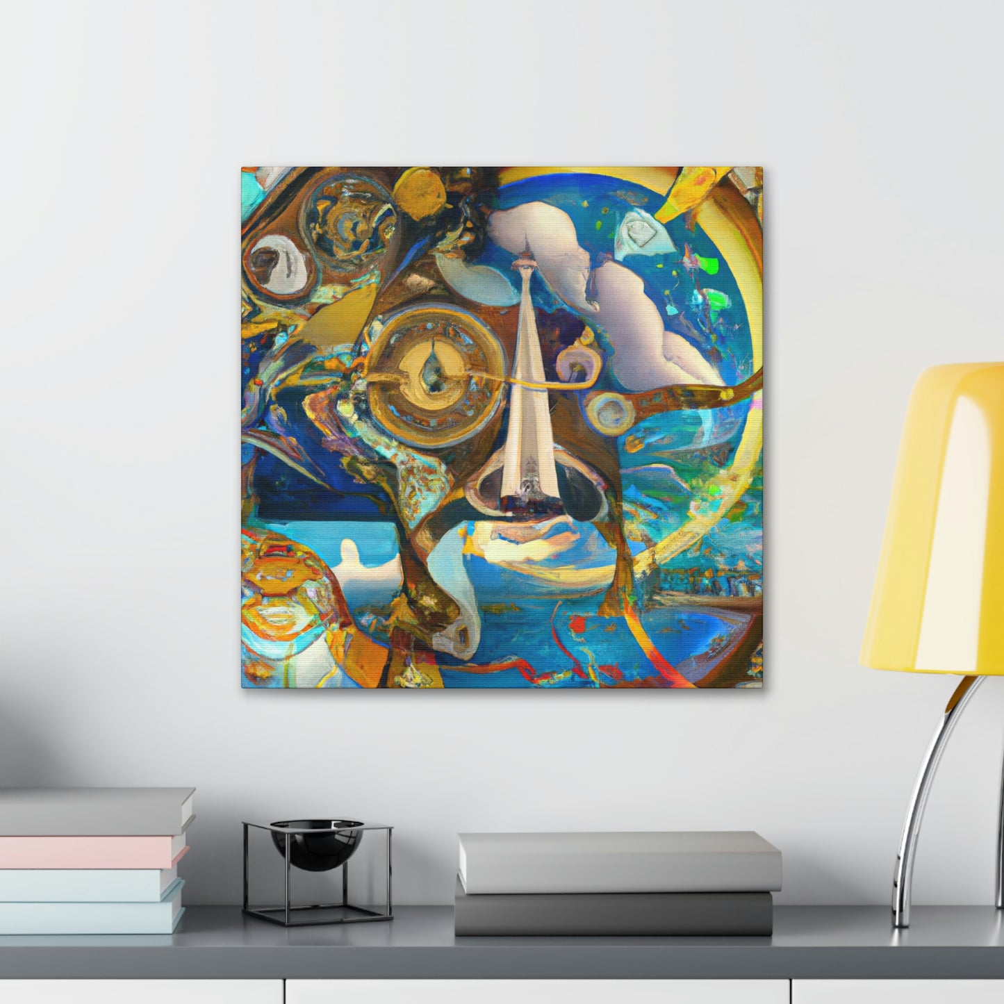 "Compass Awe Surreal" - Canvas